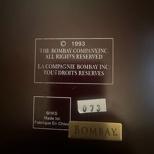 Bombay Company Elegant Brown Home Decor